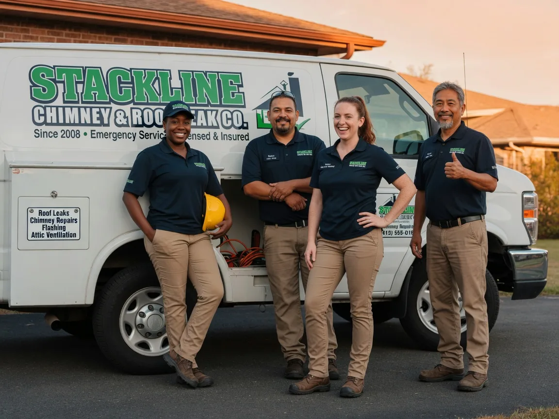 Chimney flashing repair company in Lakota, ND